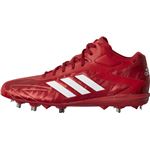 adidas（アディダス） adidas Baseball アディゼロ T3 MID パワーレッド×クリスタルホワイトS16×シルバーメット CQ1259 【29.0cm】