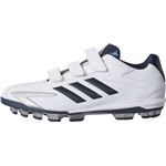 adidas（アディダス） adidas Baseball アディゼロ T3 ポイントV クリスタルホワイトS16×カレッジネイビー×シルバーメット CQ1270 【29.0cm】