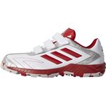 adidas（アディダス） adidas Baseball アディピュア TRV クリスタルホワイトS16×パワーレッド×ゴールドメット CQ1278 【24.0cm】