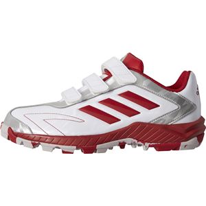 adidas（アディダス） adidas Baseball アディピュア TR-KV クリスタルホワイトS16×パワーレッド×シルバーメット CQ1286 【20.0cm】