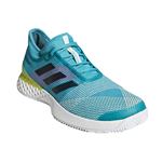 adidas（アディダス） adidas Tennis UBERSONIC 3 MULTICOURT ランニングホワイト×レジェンドインクF17×ショックイエローF18 F36721 【25.0cm】