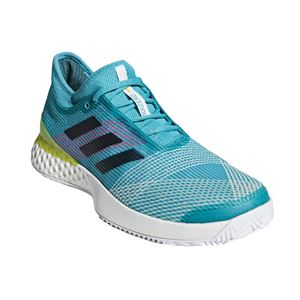 adidas（アディダス） adidas Tennis UBERSONIC 3 MULTICOURT ランニングホワイト×レジェンドインクF17×ショックイエローF18 F36721 【25.5cm】