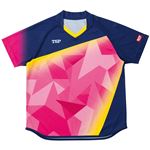 VICTAS TSP 卓球アパレル ゲームシャツ レディスアステルシャツ 女子用 032417 ピンク 3XL