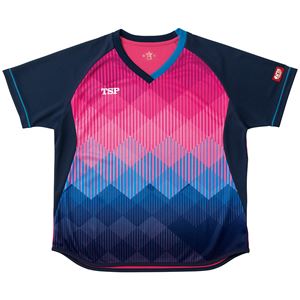 VICTAS TSP 卓球アパレル ゲームシャツ レディスリエートシャツ 女子用 032418 ピンク 3XL