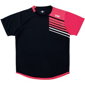 VICTAS TSP 卓球アパレル プラクティスシャツ TT-190シャツ 033411 ブラック 3XL