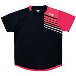 VICTAS TSP 卓球アパレル プラクティスシャツ TT-190シャツ 033411 ブラック 3XL