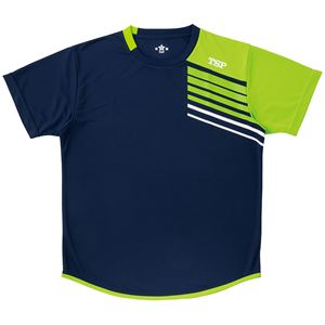 VICTAS TSP 卓球アパレル プラクティスシャツ TT-190シャツ 033411 ネイビー L
