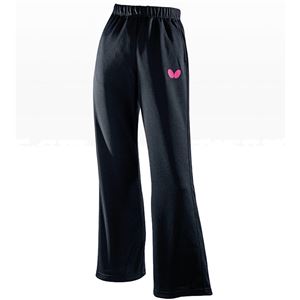 バタフライ（Butterfly） 卓球アパレル LASNEL PANTS LADIES（ラスネル・パンツ・レディース） レディース用 51999 ブラック XO