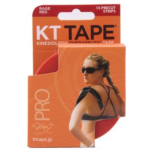 KT TAPE PRO(KTテーププロ) ロールタイプ 15枚入り レイジレッド　(キネシオロジーテープ　テーピング) 商品写真2