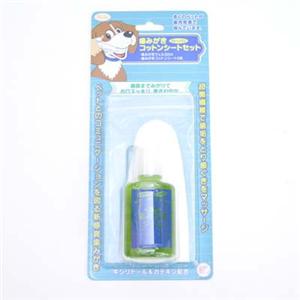 【ペット用】シーズイシハラ　歯みがきコットンシート　セット - 拡大画像