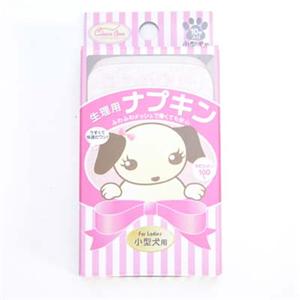 【ペット用】シーズイシハラ　生理用ナプキン　小型犬用 - 拡大画像
