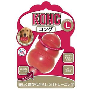 【ペット用】KONG (コング) トレーニング トーイ コング L - 拡大画像