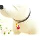 【ペット用】PETSTEP ベル ティアドロップ レッド
