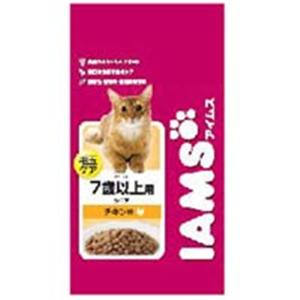 【ペット用】アイムス 毛玉ケア 7歳以上用 1kg チキン味 - 拡大画像