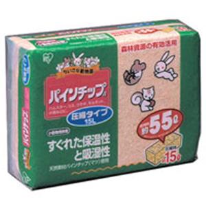 【ペット用】アイリス パインチップ圧縮タイプ 15L - 拡大画像