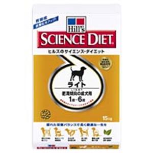 【ペット用】サイエンスダイエット　ライト　肥満傾向の成犬用　15kg - 拡大画像