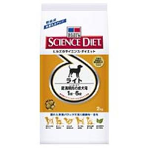 【ペット用】サイエンスダイエット ライト 肥満傾向の成犬用 2kg - 拡大画像