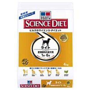 【ペット用】サイエンスダイエット ライト 肥満傾向の成犬用 4kg - 拡大画像