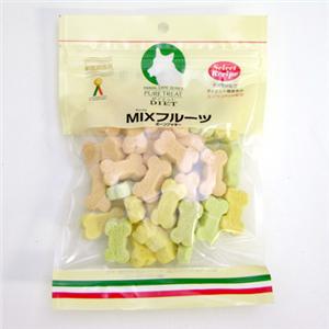 【ペット用】ピュアトリート ボーンクッキー 120g MIXフルーツ - 拡大画像