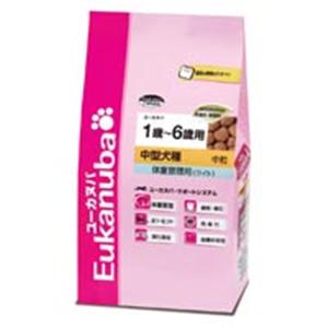 【ペット用】ユーカヌバ　ライト　中型犬用　中粒　6kg - 拡大画像