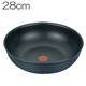 T-FAL（ティファール）　IHブラック　ウォック　28cm　311199 - 縮小画像2