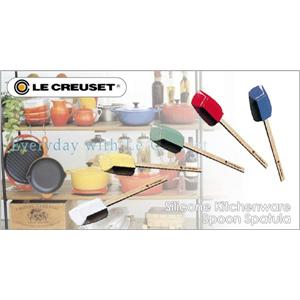 LeCreuset(ル・クルーゼ) シリコン キッチンウェア グルメ スパチュラ スプーン型 S 930001-06-06 レッド