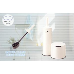 マーナ トイレブラシ W012 ホワイト - 拡大画像