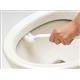 マーナ フチ裏スッキリ トイレブラシ ミニ W085W ホワイト - 縮小画像4