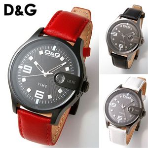 D&G(ディー&ジ―) ELECTRICAL メンズ ベルトウォッチ DW0315/レッド