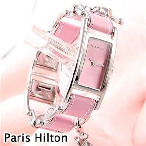 Paris Hilton(パリス ヒルトン)  レディース チャームズコレクション ベルトウォッチ 138.4316.99/ピンク