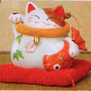 猫舎　だるまバンク(小)鯛 - 拡大画像