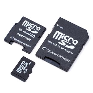SILICON POWER microSD 2GB 5Zbg s