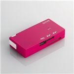 エレコム SDカードが2枚挿せるメモリリーダライタ MR-C17PN エレコム SDカードが2枚挿せるメモリリーダライタ MR-C17PN|