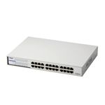 ロジテック ギガビットイーサ対応スイッチングハブ LAN-GSW24P_MA