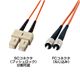 サンワサプライ 光ファイバケーブル(3m) HKB-CF6W-3