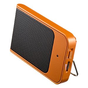 �T�����T�v���C �|�[�^�u���X�s�[�J�[�i�I�����W�j MM-SPP5D 3�Z�b�g �摜�P