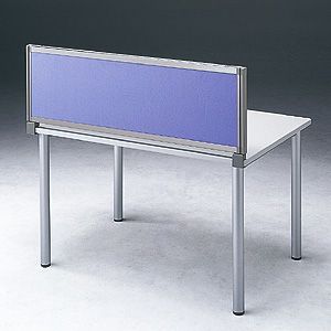 サンワサプライ デスクパネル（ブルー） OU-0415C3006