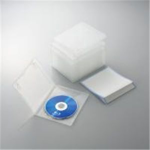 ELECOM(エレコム) Blu-rayディスクケース(1枚収納タイプ) CCD-BLU110CR 標準タイプ 一枚収納 10枚入り 【2セット】