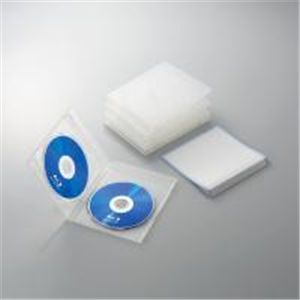 ELECOM(エレコム) Blu-rayディスクケース(2枚収納タイプ) CCD-BLU205CR 標準タイプ 二枚収納 5枚入り 【3セット】