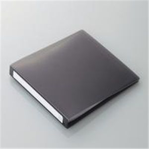 ELECOM(エレコム) CD・DVDを12枚できるファイルです。CD/DVDファイル CCD-F12BK 【7セット】