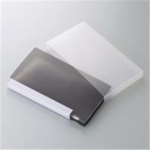ELECOM(エレコム) CD・DVDを24枚収納できるファイルです。CD/DVDファイル CCD-F24BK 【4セット】