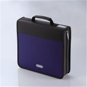 ELECOM(エレコム) CDウォレット CCD-W160BU 160枚収納 ブルー 【2セット】