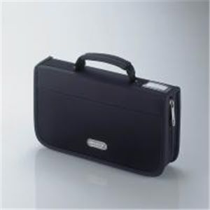 ELECOM(エレコム) CDウォレット CCD-W72BK 72枚収納 ブラック 【2セット】