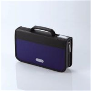 ELECOM(エレコム) CDウォレット CCD-W72BU 72枚収納 ブルー 【2セット】