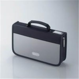 ELECOM(エレコム) CDウォレット CCD-W72GY 72枚収納 グレー 【2セット】