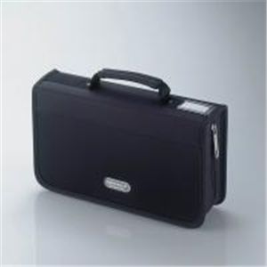 ELECOM(エレコム) CDウォレット CCD-W96BK 96枚収納 ブラック 【2セット】