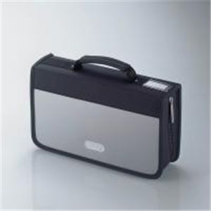 ELECOM(エレコム) CDウォレット CCD-W96GY 96枚収納 グレー 【2セット】