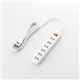 ELECOM(エレコム) 一括スイッチ付 省エネタップ T-E01-2630WH 2P式6個口3.0m