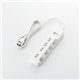 ELECOM(エレコム) 個別スイッチ付 省エネタップ T-E02-2420WH 2P式4個口2.0m