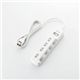ELECOM(エレコム) 一括&個別スイッチ付 省エネタップ T-E03-2420WH 2P式4個口2.0m